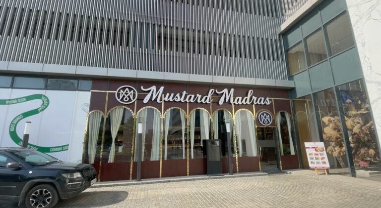 Mustard Madras Sector 58 restaurant exterior at Magnum Global Park